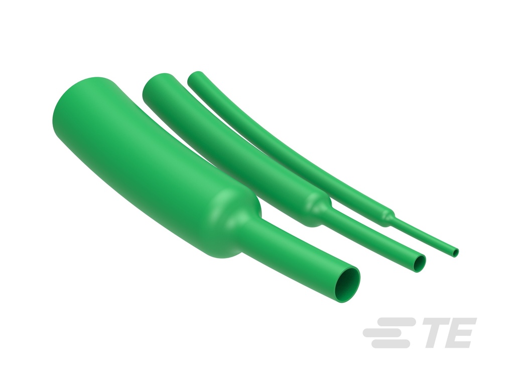 GAINE THERMORETRACTABLE PAROI MINCE CGPT 12.7/6.4 VERT 1M