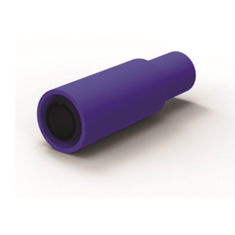 FICHE CYLINDRIQ FEMEL 5MM BLEU