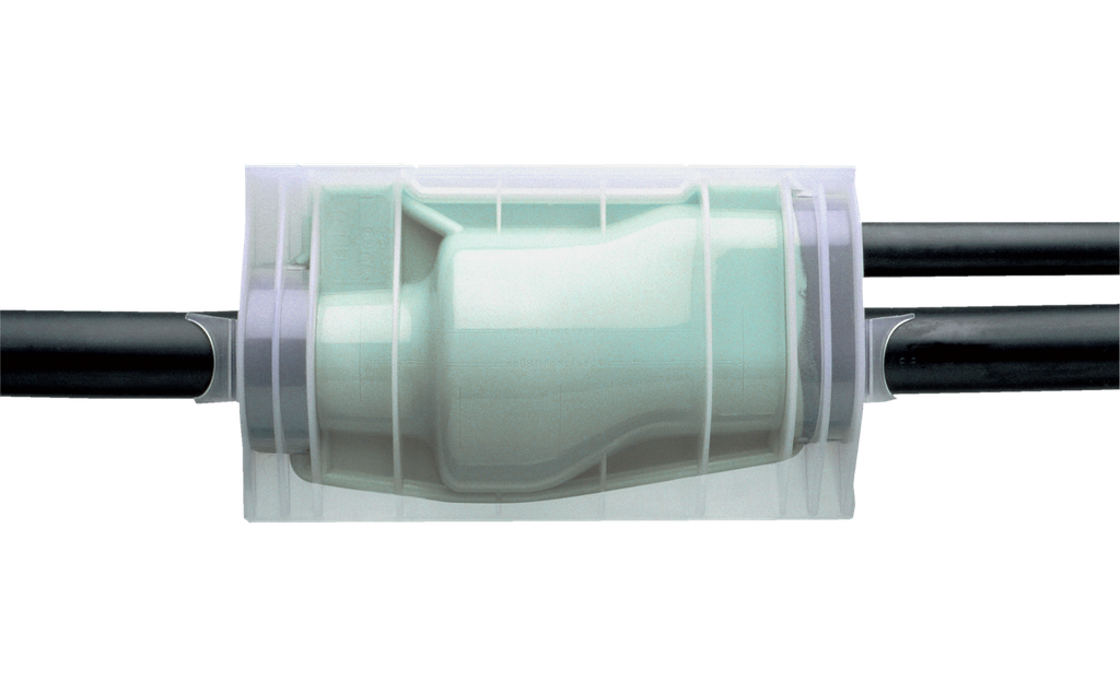 TROUSSE DE DERIVATION BT AVEC RESINE VERTE GUROFLEX + CONNECTEUR MM-5-GD170-SRC4