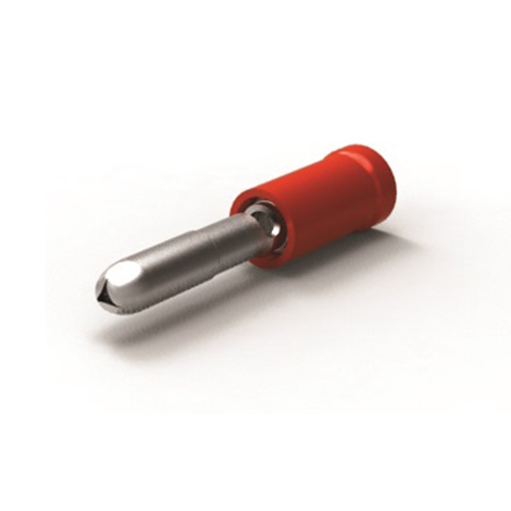 [TYC1-1856389-1] FICHE CYLINDRIQ MÂLE 4MM ROUGE